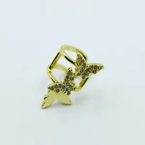 EARCUFF DORADO MARIPOSAS