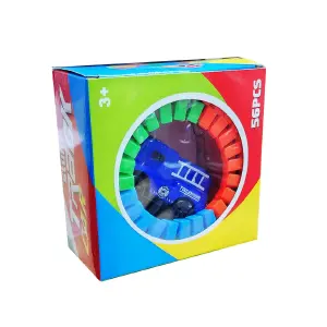 Pista Carro Pista 56 Piezas Juguete Niño