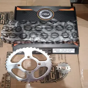 KIT ARRASTRE 13X39 114 TVS 100 SPORT/OE