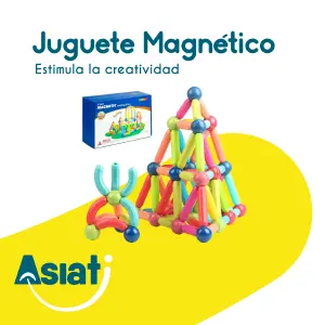 Juguete magnético: Despierta la creatividad y el aprendizaje en tus hijos - Juguete magnético