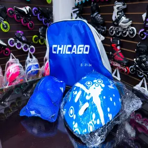 PATINES EN LINEA KIT CHICAGO AZUL