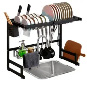 Organizador Y Escurridor Platos Loza Cub