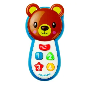 Teléfono Celular Juguete Musical Oso Beb