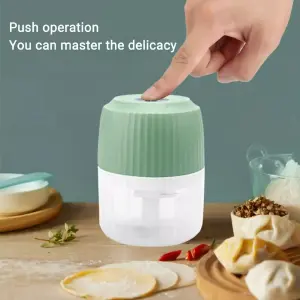 Mini Procesador Eléctrico De Alimentos