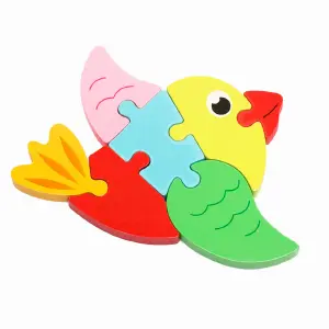 Rompecabezas En Madera Animales Juego