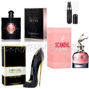 Scandal, Good Girl, Black Opium + Perfum