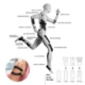 cinta de kiniesiología atletica 5m