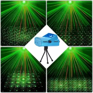 MINI PYOYECTOR LED METALICO
