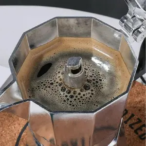 Cafetera moka aluminio 9 tazas