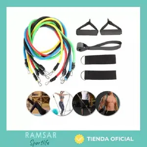 Bandas tubulartes set x5 resistencias