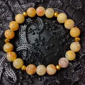 Pulsera jaspe amarrillo