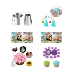 Kit Pastelería Decoración Juego X138: ¡Crea Obras Maestras! - Kit Pastelería Decoración Juego X138