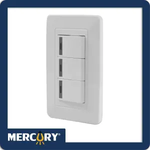 INTERRUPTOR TRIPLE CONMUTABLE MERCURY B