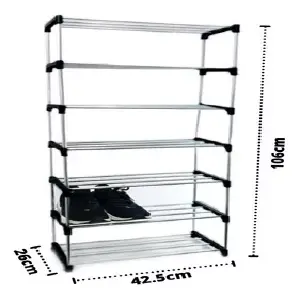 Organizador De Zapatos Metálico 7 Nivele