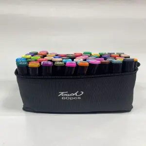 Marcadores doble punta x 60 piezas