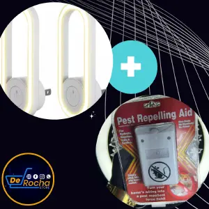 Combo repelente ultrasónico+ Ridex