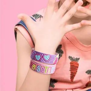 Pulseras De Pintura De Dia 5d 2 Piezas