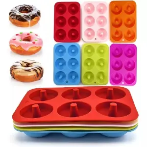 Molde Silicona Para Donut Donas Antiadhe