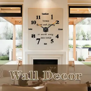 VANGOLD Reloj de pared grande