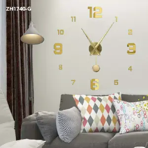 RP-ZH1740 RELOJ ANÁLOGO ADHESIVO 3D
