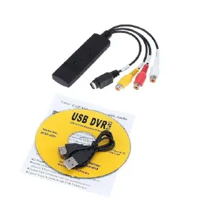 CAPTURADORA DE VIDEO/AUDIO USB EASYCAP
