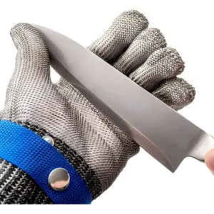 Guantes Seguridad Carnicería Hilo Acero