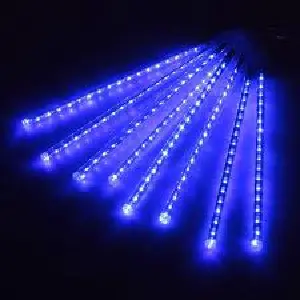 Instalacion Lluvia Meteoros X8 Azul
