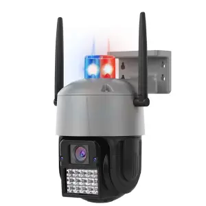 Cámara Exteriores Wifi IP Alarma y Luz