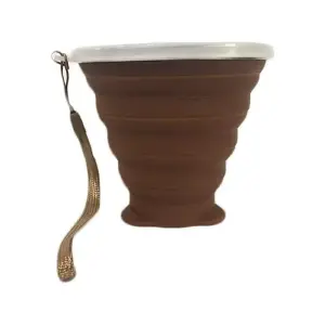 Vaso Plegable Taza Portátil