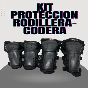 KIT PROTECCION PREMIUM DE RODILLAS Y CO