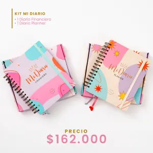 COMBO DIARIO FINANCIERO+PLANNER: Organiza tus Finanzas y Alcanza tus Metas - COMBO DIARIO FINANCIERO+PLANNER