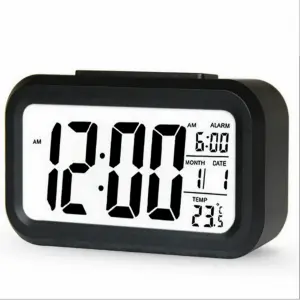 Reloj De Mesa Despertador Portatil Cuadr