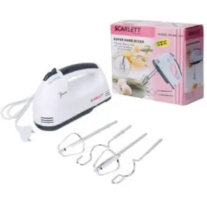 Batidora de Mano Scarlett He-133: Potencia y Precisión en tu Cocina - Batidora Mano Scarlett He-133 180W 7 V