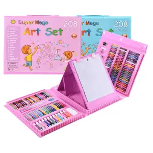 Set De Arte Niños Maleta 208 Piezas