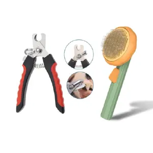 Cepillo Pet Brush + Corta Uñas Masscotas