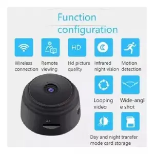 Mini Cámara De Seguridad Wifi Hd Wireles