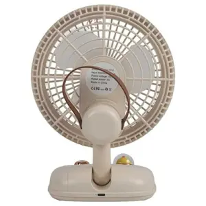 VENTILADOR RECARGABLE CON LINTERNA YB09