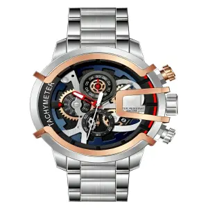 Reloj G-force H3911g Cronografo Funciona