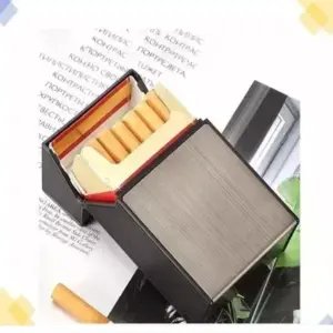 ESTUCHE DE CIGARRILLOS CON ENCENDEDOR MA