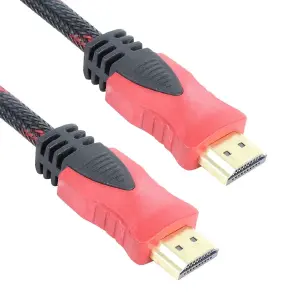 Cable HDMI Jaltech Malla de 10m: Experimenta la Alta Definición sin Límites - Cable Hdmi Jaltech Malla 10m