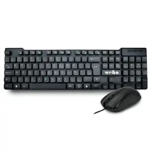 Combo Teclado + Mouse Sencillo Alambrico