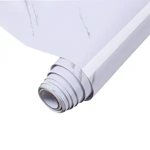 Rollo Papel Sticker Adhesivo ParedMarmol