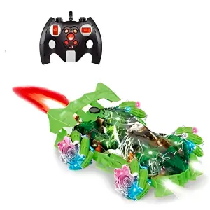 Carro Dinosaurio Recargable Control Remo