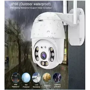 Cámara Seguridad Exterior Domo Ptz wifi
