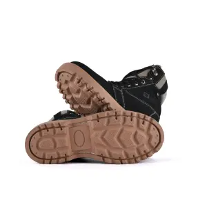R-021 Bota Cat En Cuero Para Hombre