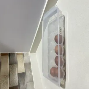 Dispensador de Huevos con Tapa: ¡Frescura y Organización en tu Cocina! - Dispensador de huevos con tapa