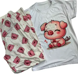 Pijama Piel De Durazno cerdita Niña