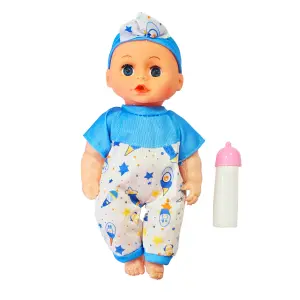 Muñeco Bebe Pijama Chupo Tetero Juguete