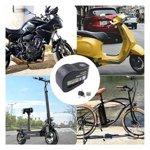 Candado Moto Freno De Disco Alarma