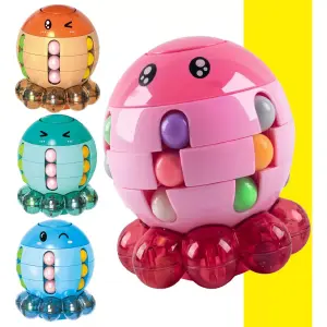 Juguete Puzzle Giratorio Cubo Pulpo